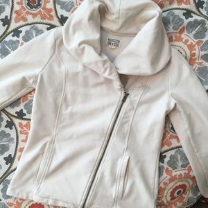 Asymmetrical zip sweatshirt